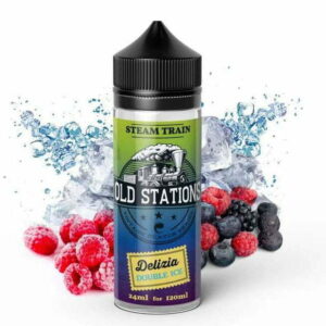 Delizia Double Ice Old Stations by Steam Train 120ml