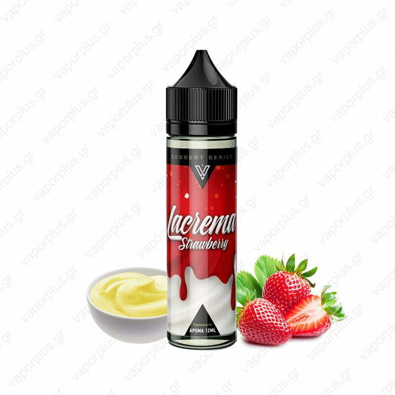 Lacrema Strawberry 12/60ML Dessert Series by VnV Liquids