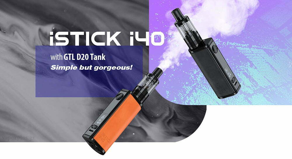 iStick i40 Kit with GTL D20 Tank Banner