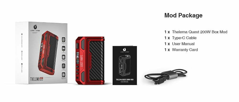 Thelema Quest 200W Mod Lost Vape Banner 4